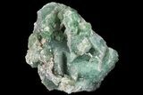 Green Fluorite & Druzy Quartz - Colorado #33382-1